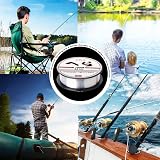 HCFGS Clear Nylon Fishing Line 100m 0.5mm Monofilament Transparent view 6