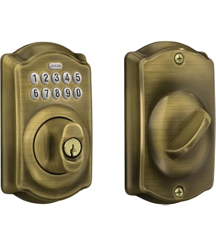SCHLAGE BE469NX Camelot Electronic Touchscreen Deadbolt C