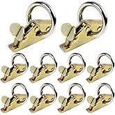 LULU CARGO CONTROL Heavy Duty E Track O Ring Tie Down Anchors, E Track Accessories for Pickup Trucks, Trailers, Vans (10 Pack)