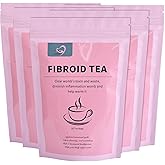 Aromlife Organic Fibroid Tea Packs Of 5, for Women Fibroids Shrinks & Ovarian Cysts Relief, Natrual Fertility Tea for Women Balances Hormones, Womb Tea with Brown Sugar and Flos Lonicerae