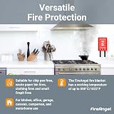FireAngel 1 x 1 m Fire Blanket Kitchen Home Caravan EN 1869:2019 550C view 4