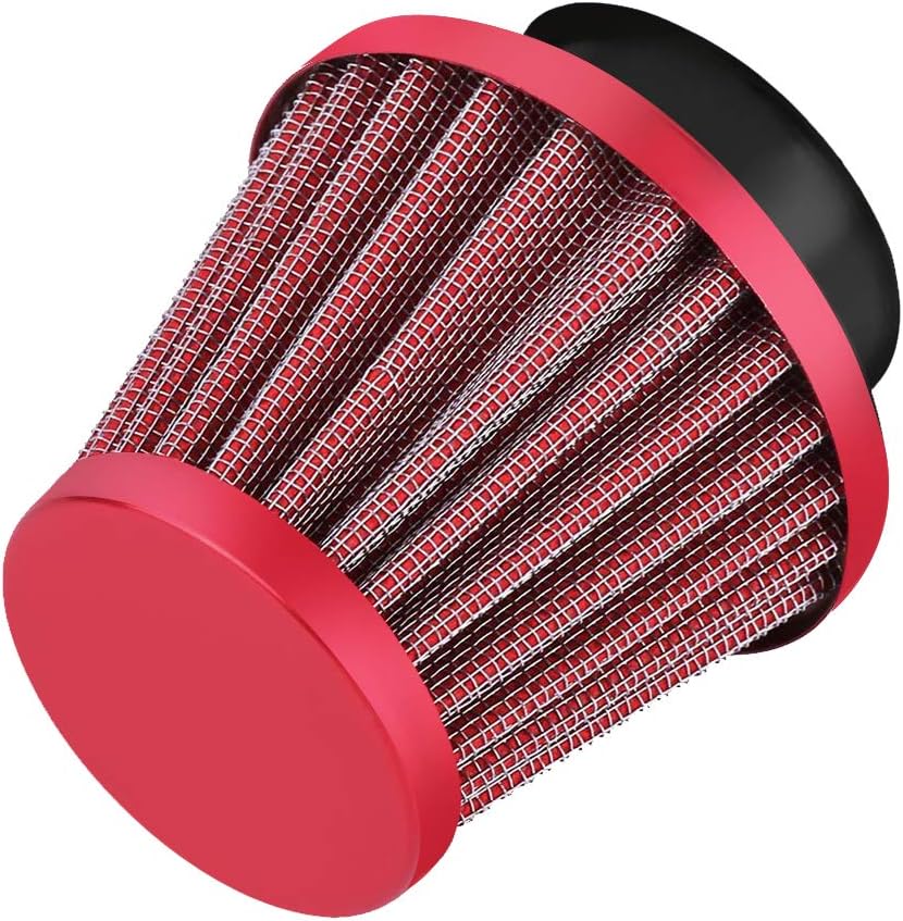 38mm Universal Motorcycle Clamp-On Air Intake Filter Kit Auto Cold Air Intake Scooter Atv Dirt Pit Bike Motorcycle Air Filter Gold Auto And~p105050795