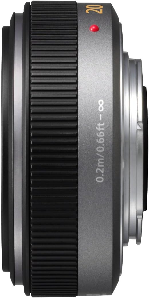 Amazon Com Panasonic Lumix G H H0 mm F 1 7 Aspherical Pancake Lens For Micro Four Thirds Interchangeable Digital Slr Cameras Compact System Camera Lenses Camera Photo