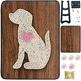BAZIMA DIY String Art Kit for Beginner, DIY Dog Craft Kit,Unique Gift,Craft Kit for Holidays
