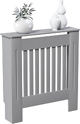Vida Designs Chelsea Olive Grey Radiator Cover Small H82xW78xD19cm view 3