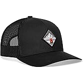 HAKA Camping Trucker Hat, Mountain Mesh Outdoor Hat for Men & Women, Adjustable Snapback Baseball Cap, Golf Hat