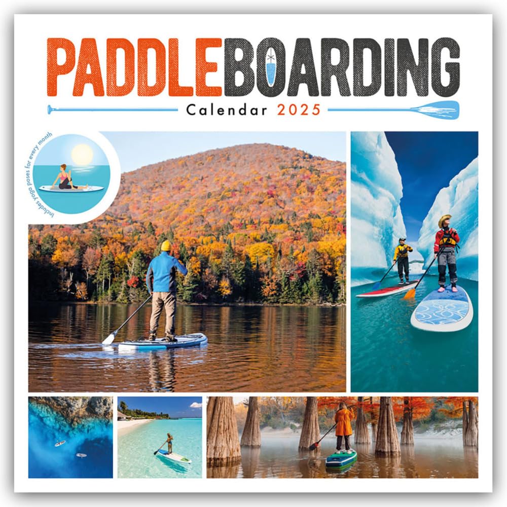 Paddleboarding Calendar 2025
