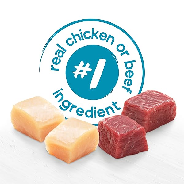 BENEFUL INCREDIBITES GRILLED CHICKEN FLAVOR AND FILET MIGNON FLAVOR WET FOOD FOR SMALL DOGS VARIETY PACK – 3.5 OUNCE (PACK OF 12)