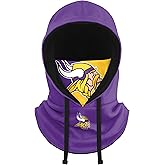 NFL Team Logo Team Color Drawstring Winter Cap Hooded Gaiter Balaclava Face Cover