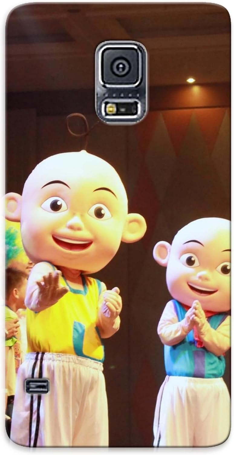 Amazon Com Slim Fit Tpu Protector Shock Absorbent Bumper Hari Raya Upin Dan Ipin Case For Galaxy S5 Electronics