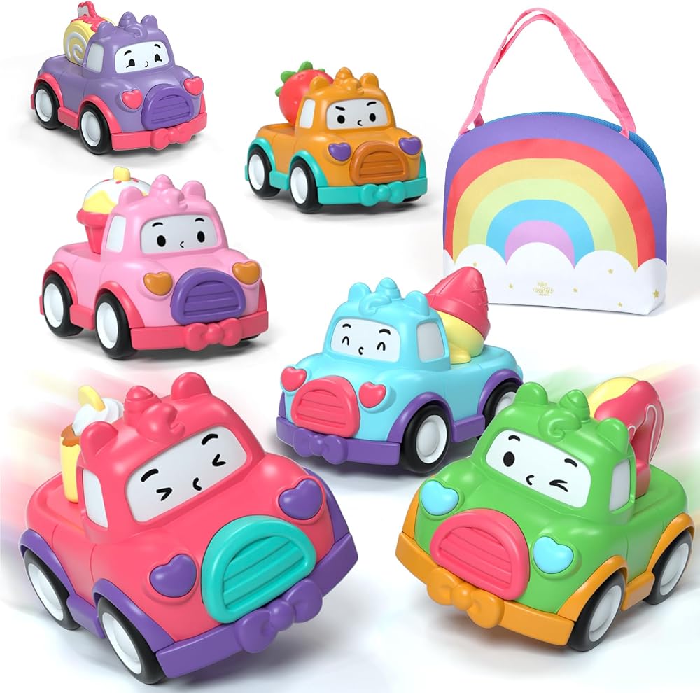 Lehoo Castle Dessert Theme Boomerang Toys 7 PCS Rainbow Bag