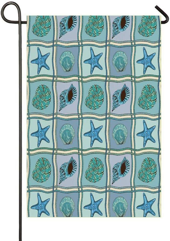 Banderas de jardín de temporada para exteriores, día festivo 12 x 18