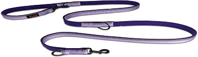Halti Double Ended Lead For Dogs Small Purple 2m Neoprene Padded