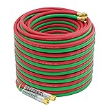 RX WELD Oxy Acetylene Hose, Torch Hose 1/4-Inch