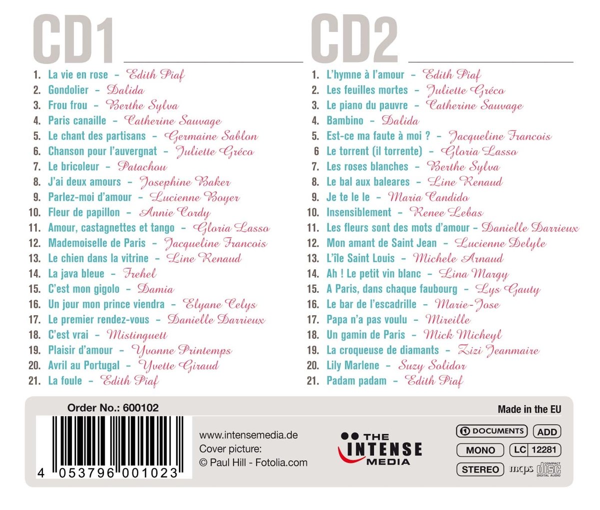 Mademoiselles De France Various Mademoiselles De France