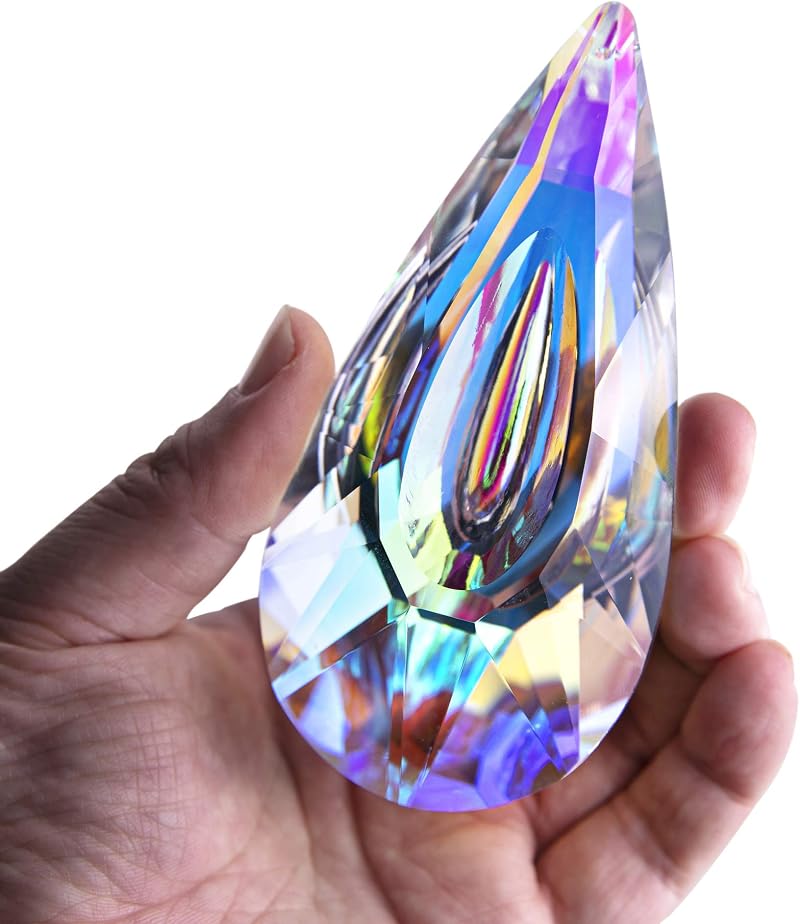 YU FENG Hanging Crystal Prism Suncatcher Garden Decor Rainbow Maker