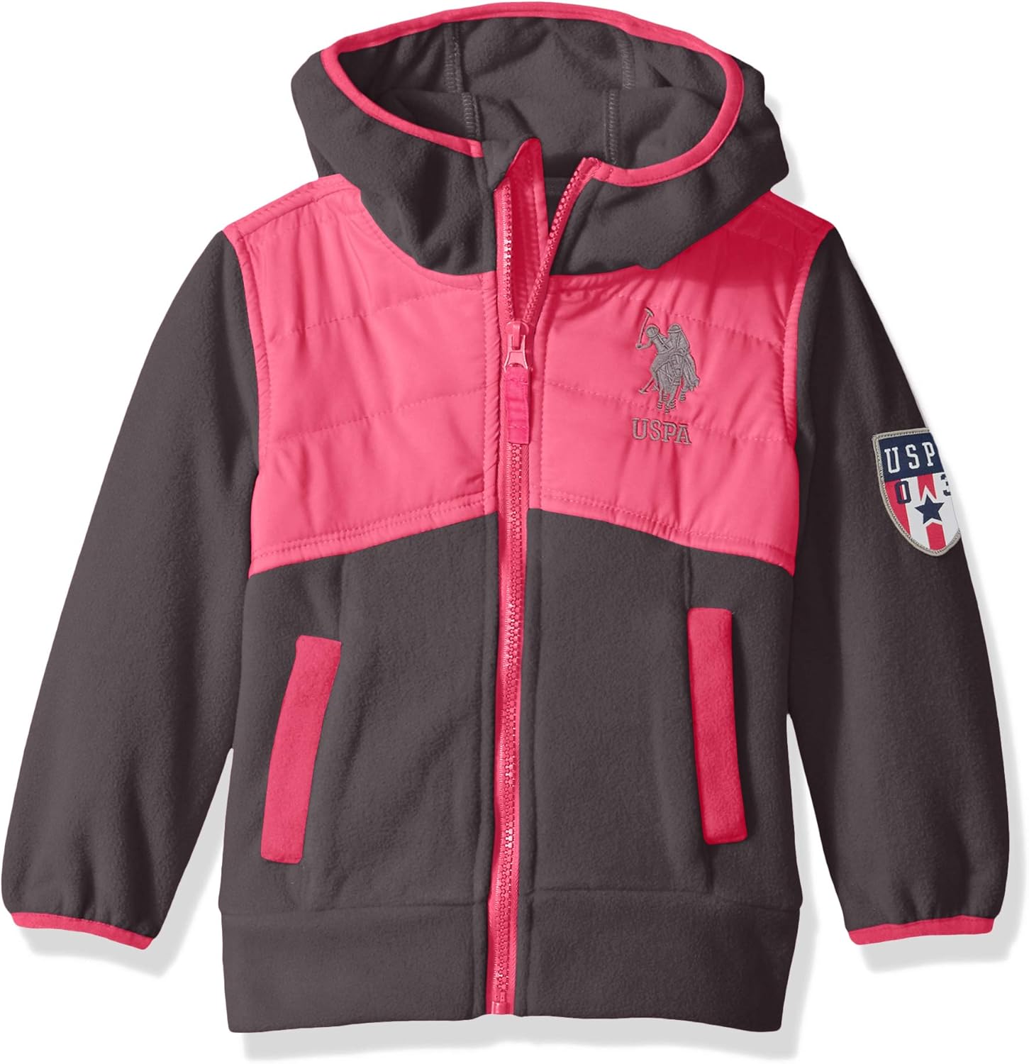 us polo fleece jacket