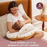 momcozy Petite Nursing Pillow Close-Fit Starry Moon Breastfeeding Support view 4