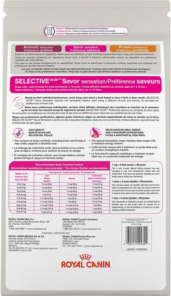 royal canin selective savor sensation