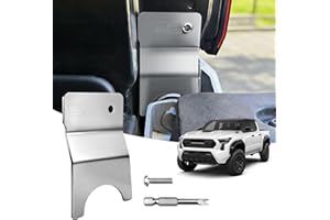 Klutchtech Tailgate Anti-Theft Lock Fit for Toyota Tacoma 2024 2025 2026+, Truck Bed Tailgate Locks Protector Compatible with