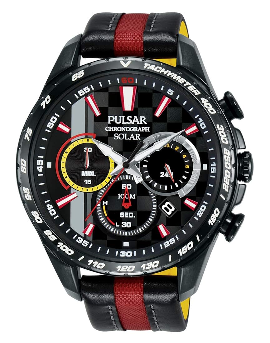 Pulsar MSport Limited Edition Mens Solar Watch PZ5081X1 Amazon.co.uk