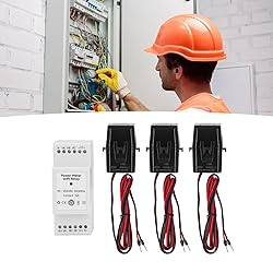 3 Phase Clamp Meter Real Time Energy Monitor, CT