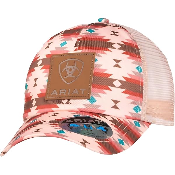 ARIAT Ladies Stripes Horse American Flag Grey Cap at Amazon  display picture 3