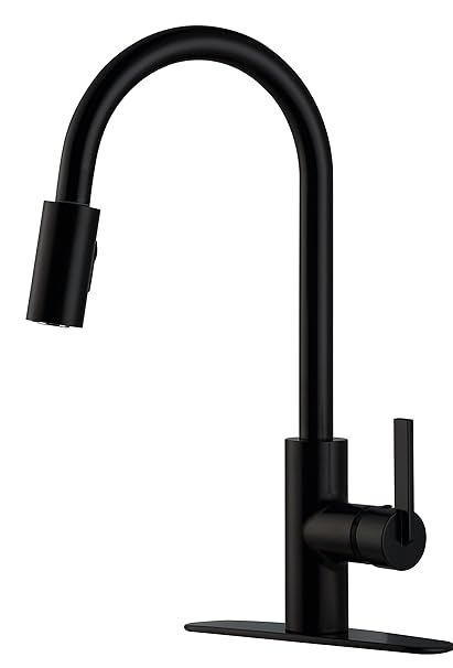 Serenade Ssk04 Mb Single Handel Pull Down Kitchen Faucet With Deck
