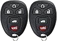 KeylessOption Keyless Entry Remote Start Control Car Key Fob Replacement for 22733524 (Pack of 2)