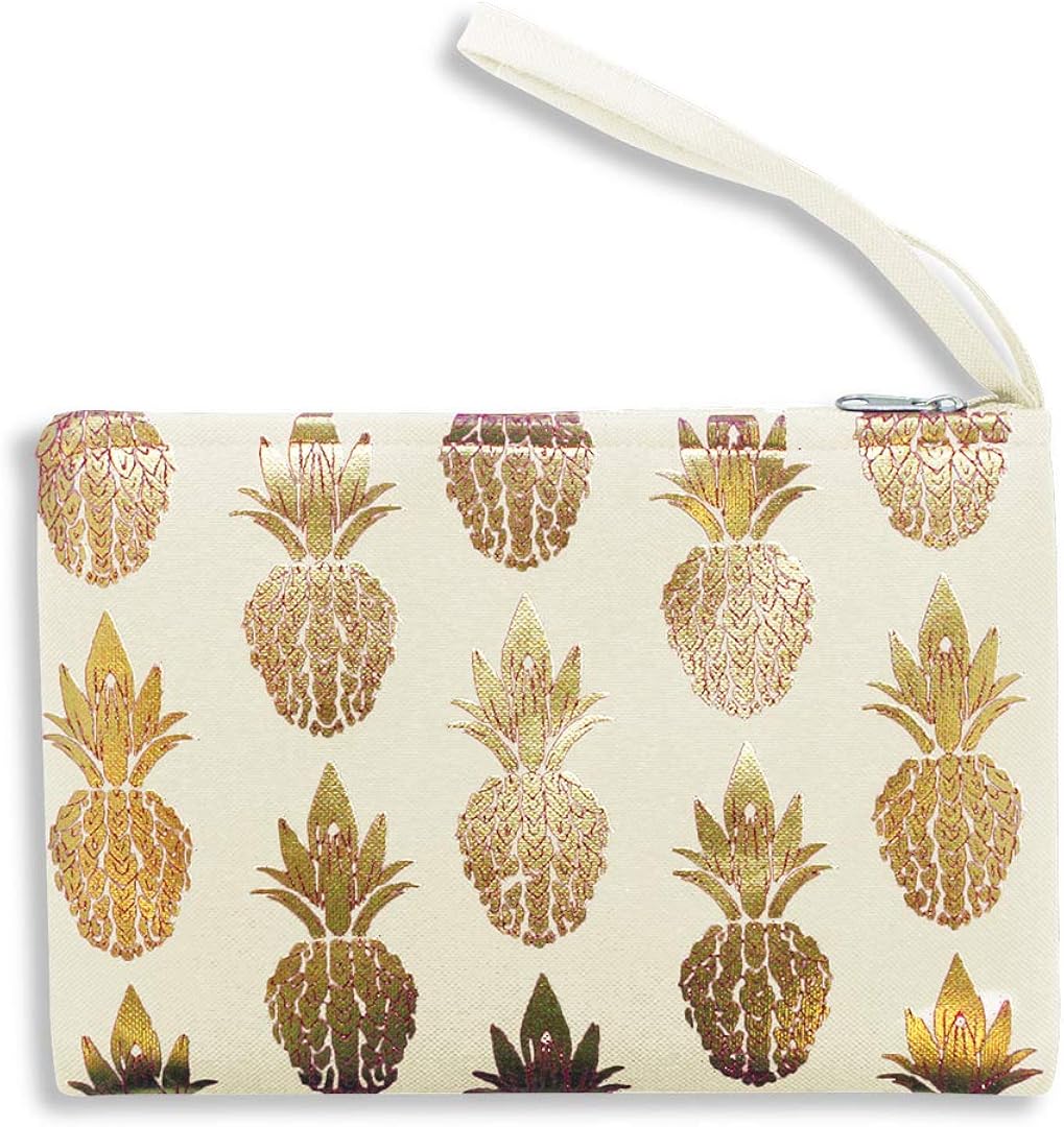 pineapple clutch bag