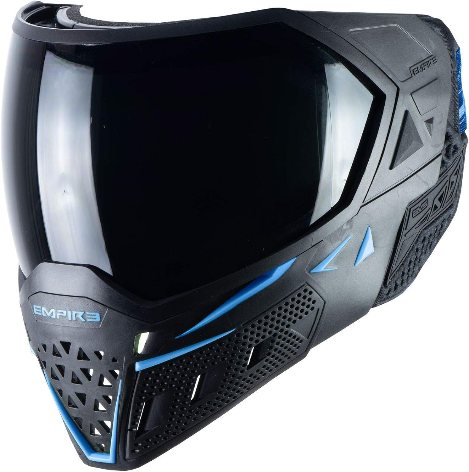 Empire EVS Thermal Paintball Mask - Black / Navy : Clothing