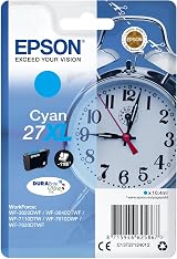 Epson 27XL Cyan High Yield Ink Cartridge Genuine DuraBrite Ultra T2712 view 1