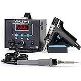 YIHUA 948 ESD Safe 2 in 1 80W Desoldering Station and 60W Soldering Iron- Desoldering Gun and Soldering Station °F /°C