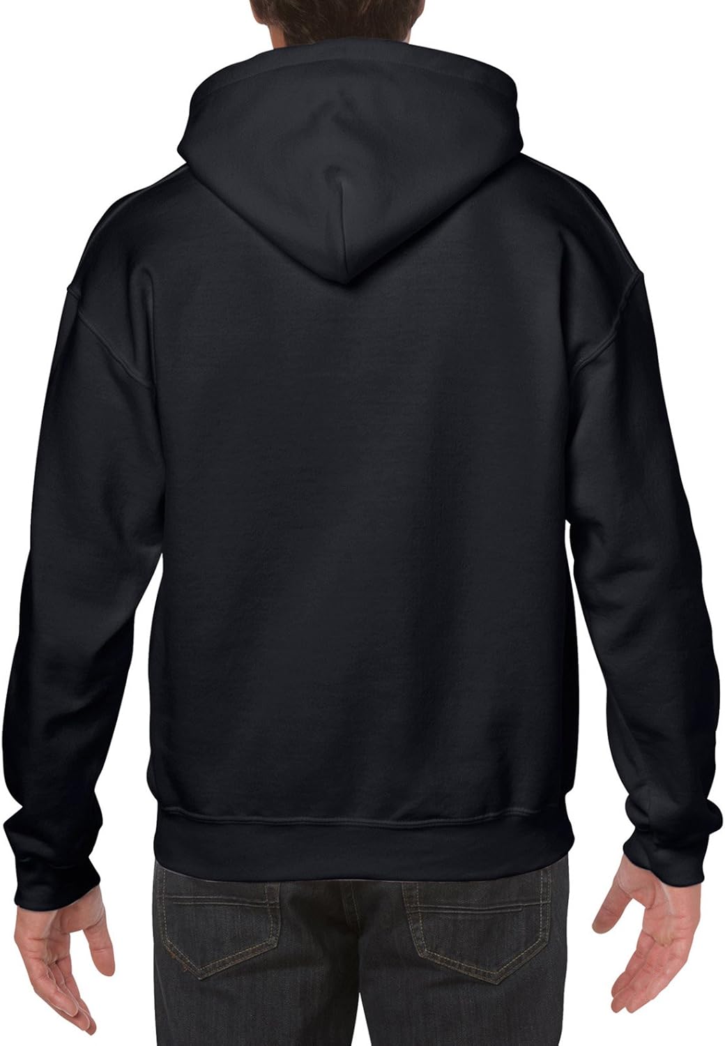 Gildan Men's Heavy Blend Fleece Hooded Sweatshirt G18500 at  Men’s Clothing store