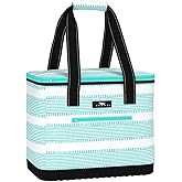 SCOUT The Stiff One - Large, Soft, Lightweight, Insulated Cooler with Hard Bottom, Beach, Family, Travel, Picnic Cooler