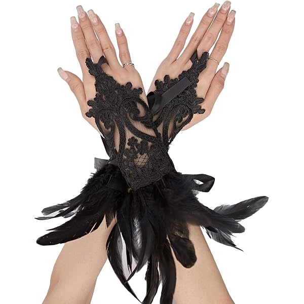 Amazon.com: Suncalla 5 Pcs Black Swan Costume Accessories  display picture 2