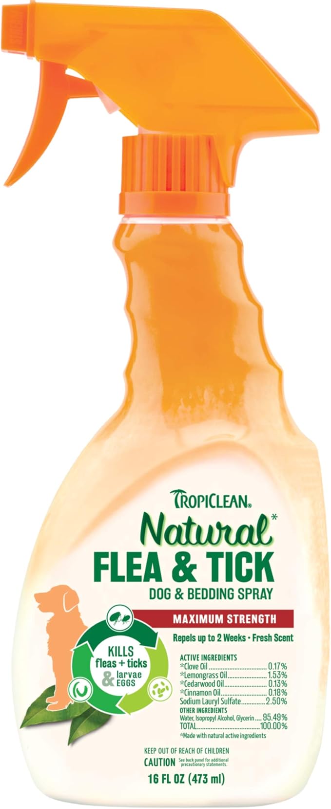 tropiclean natural flea and tick collar