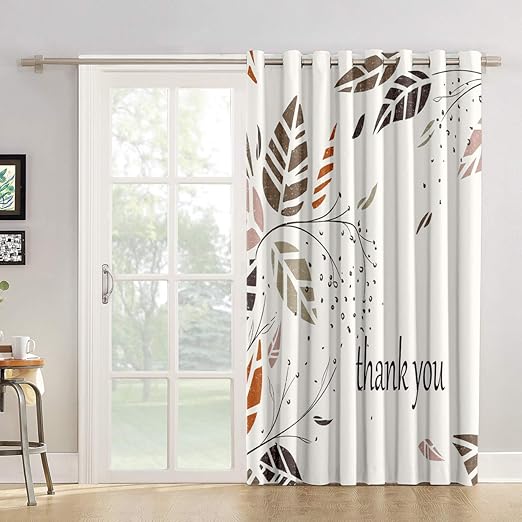 Cortinas de cocina para ventana de baño, chic, cortina de tela para