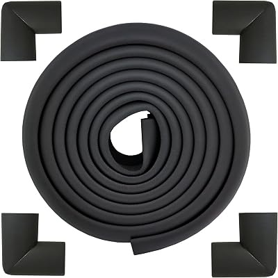 M2cbridge Extra Thick Edge Guard 4m Foam Corner Protectors Black