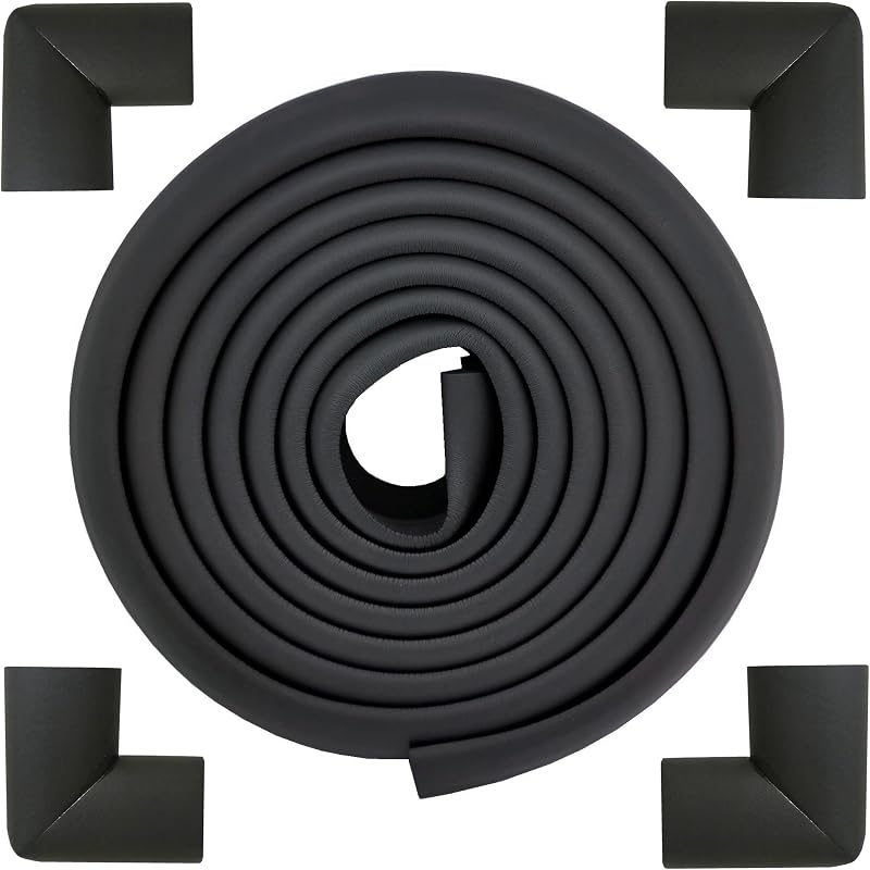 M2cbridge Extra Thick Edge Guard 4m Foam Corner Protectors Black