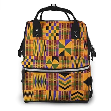 kente cloth backpack