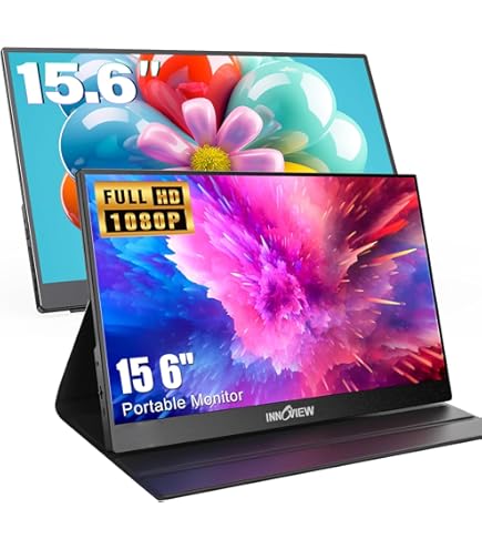 Amazon.com: InnoView 15.6 Inch Portable Monitor FHD 1080P, Second