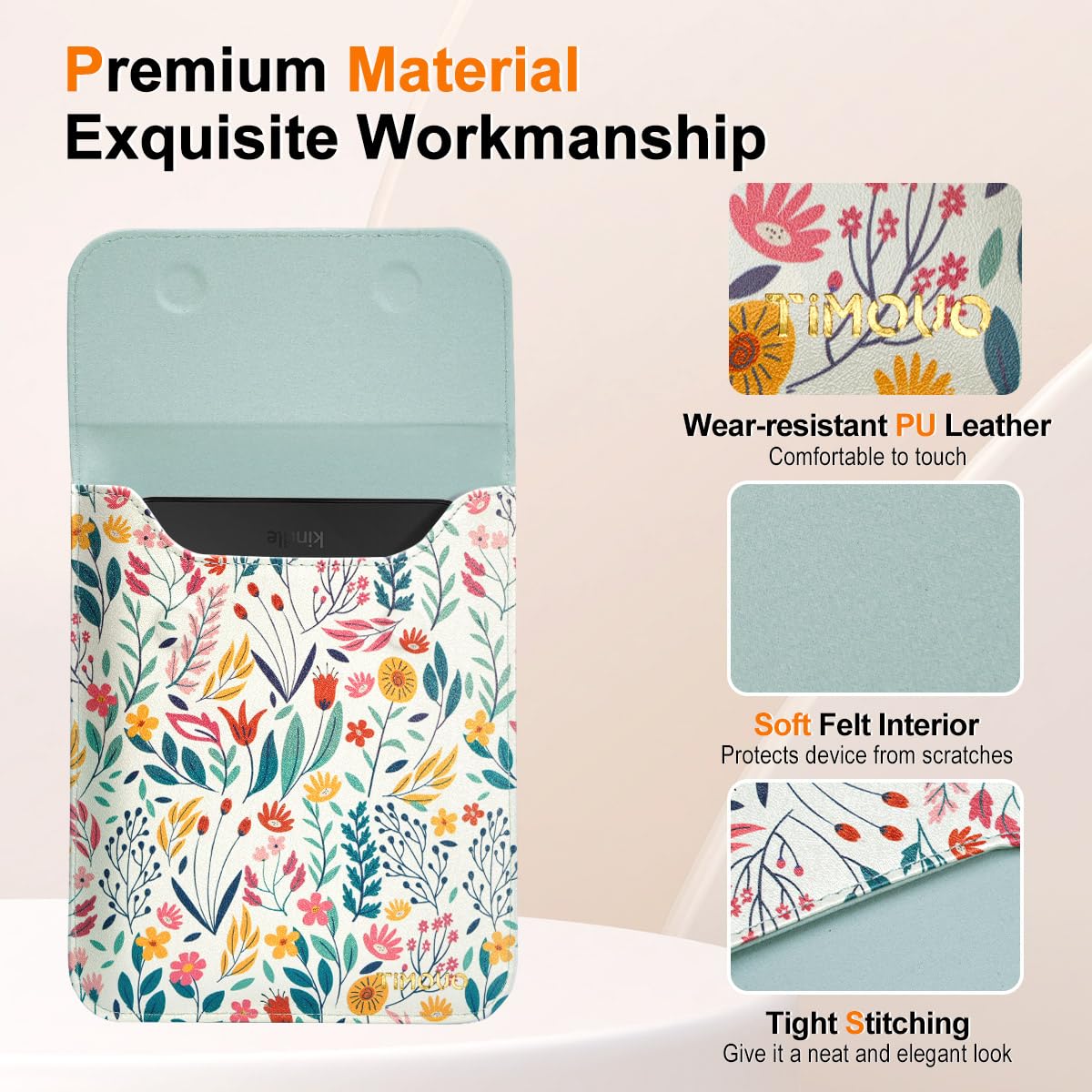 TiMOVO 6 Inch Tablet Sleeve for All-New 6