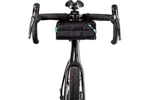 ORUCASE Smuggler HC Bike Handlebar Bag - Waterproof Bike Bags for Bicycles - Insulated Storage Bicycle Bag - Durable Front Bike Pouch - 1.6 L - Black