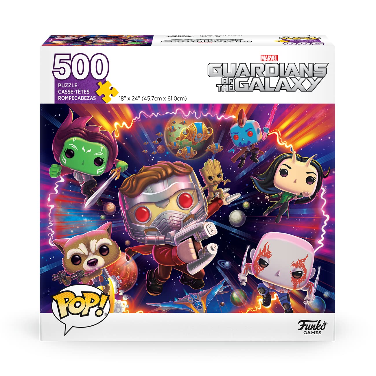 Funko POP! Puzzles - Marvel - Guardians of the Galaxy - Jigsaw - 500 pieces - 45.7cm x 61 cm - English — image 1