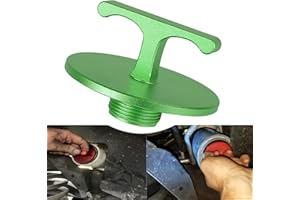 FELISBIETI Aluminum Alloy Oil Filter Plug Tool for Dodge Ram 2500, 3500, 4500, 5500 Cummins Turbo Diesel 5.7L 5.9L 6.4L 6.7L MO285 05083285AA Oil Filter Cap Off Tool-car Accessorice