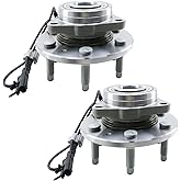 515096 2 Pack Front AWD/4WD Wheel Bearing&Hub Assembly for 2007-2014 Chevy Silverado Suburban Tahoe Avalanche 1500 GMC Sierra Yukon XL 1500 Cadillac Escalade ESV EXT Wheel Bearing Front Wheel Hub 4X4