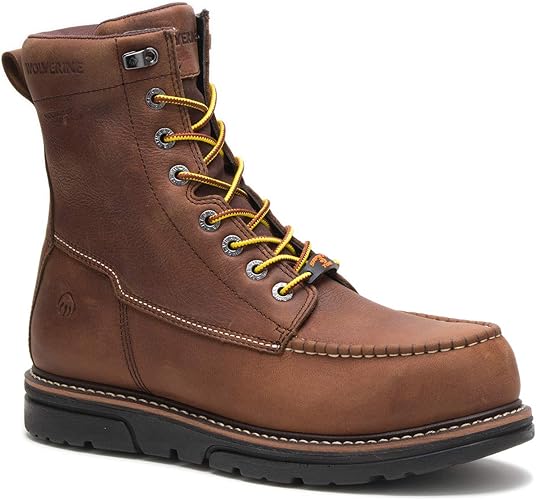 wolverine 8 moc toe work boots