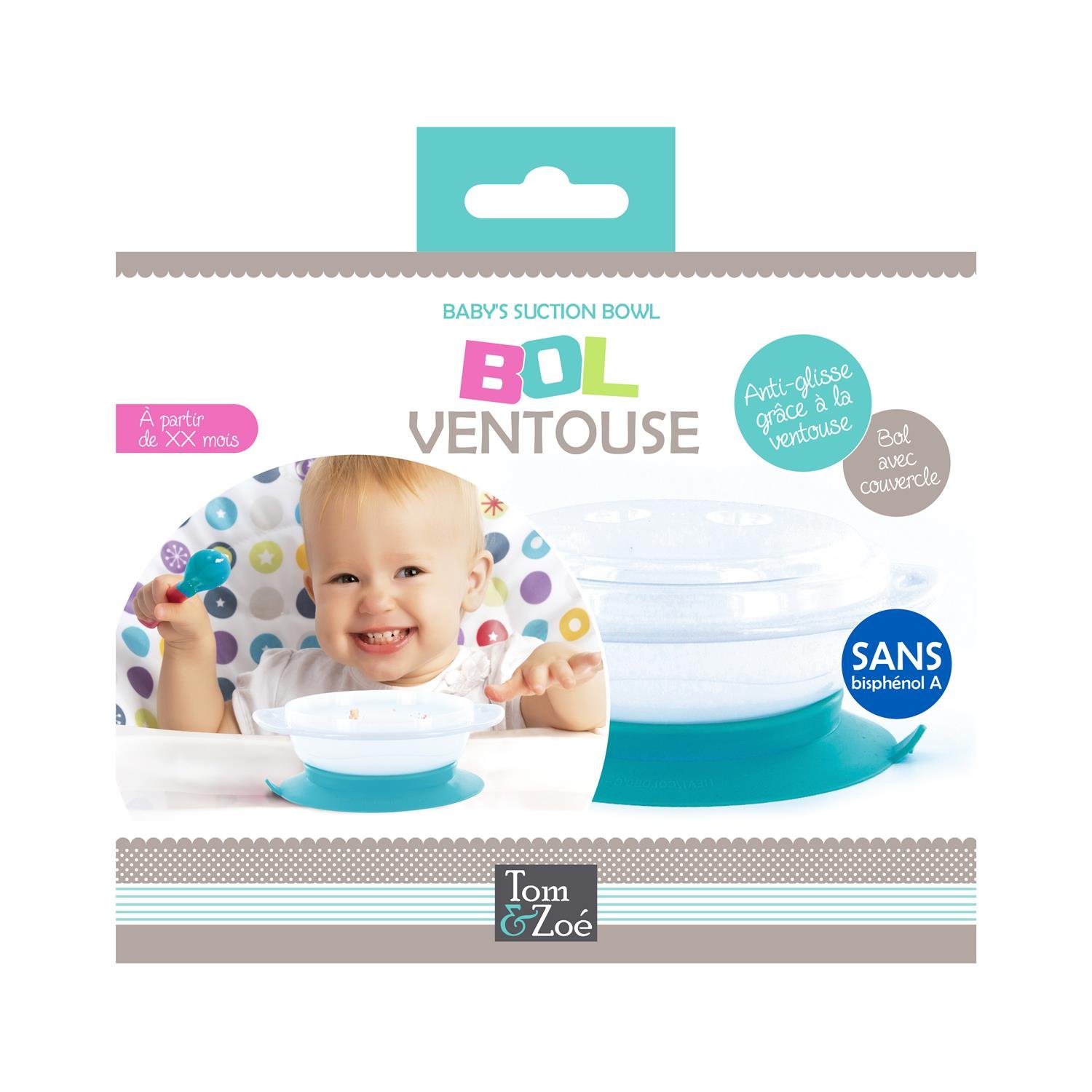 Bol Ventouse Bebe Bleu Le Repas De Bebe Bebe Puericulture Inzaboton Com