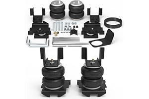 RETRUE Rear Air Bags Suspension Kit for 2007-2018 Chevrolet Chevy Silverado GMC Sierra 1500 Truck Towing, 5000 Lbs of Load Leveling Capacity, Replacement for Firestone 2430 Ride Rite Airbags